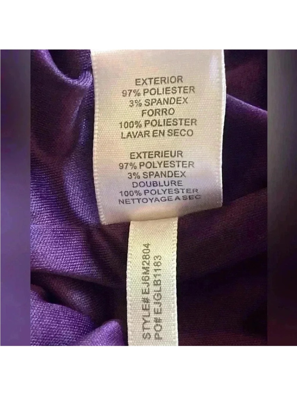 -
Eliza J
Eliza J Purple Fit & Flare Pleated Cocktail Dress Cap Sleeves size 6 - Picture 8 of 12